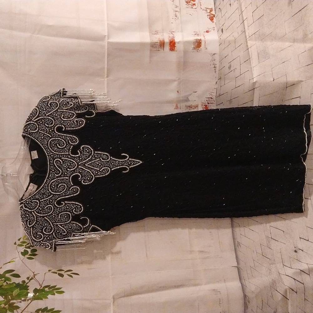 Laurence Kazar Vintage Beaded Dress
